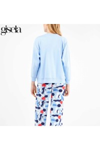2 20326S GISELA PIJAMA MUJER CORAZON