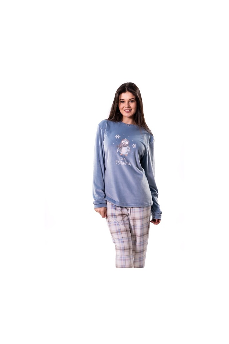 KN-457 IV25 KNT PIJAMA NIÑA HELLO WINTER KN-457 IV25 KNT PIJAMA NIÑA HELLO WINTER