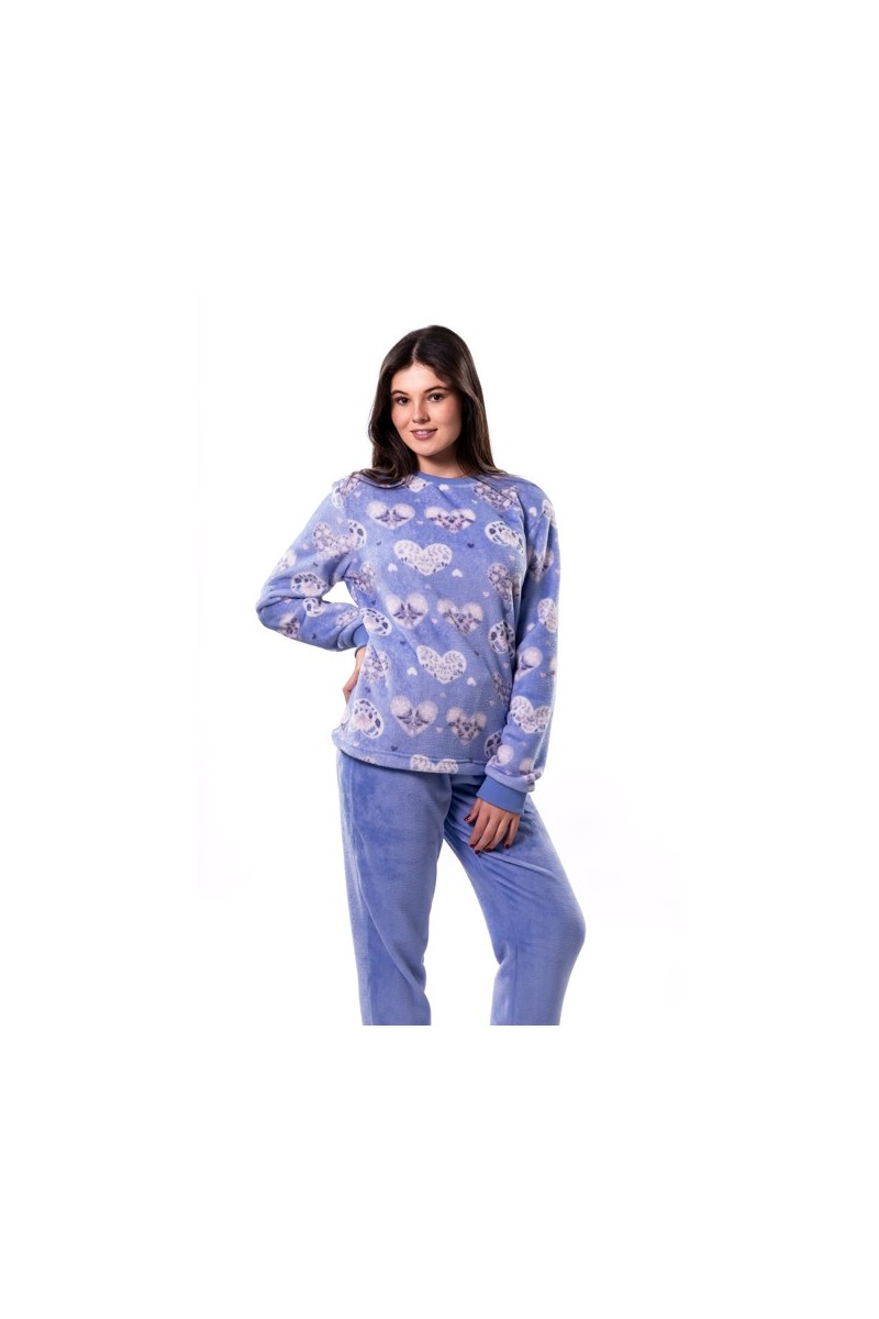 KN-526 IV25 KNT PIJAMA MUJER CORAZONES KN-526 IV25 KNT PIJAMA MUJER CORAZONES