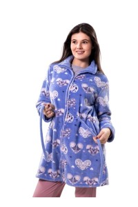 KN-561 IV25 KNT BATA MUJER CORAZONES