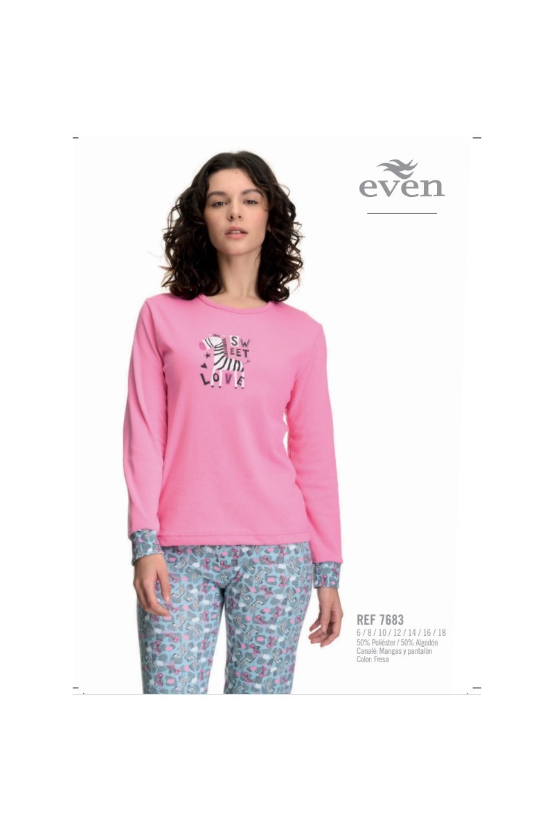 7683 EVEN PIJAMA JOVENCITA "SWEET LOVE"