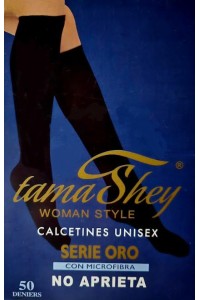 5017 TAMASHEY PACK-2 CALCETIN UNISEX MICROFIBRA 50 DEN