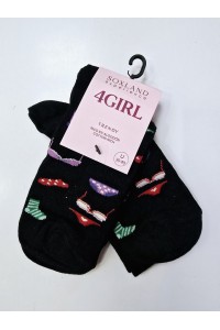0112011 ROPA INTERIOR SOXLAND PACK-2 CALCETIN MUJER ALGODON FANTASIA