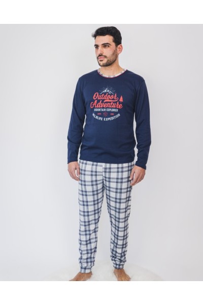6063 ENTREDOS PIJAMA HOMBRE OUTDOOR ADVENTURE
