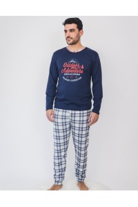 6063 ENTREDOS PIJAMA HOMBRE OUTDOOR ADVENTURE