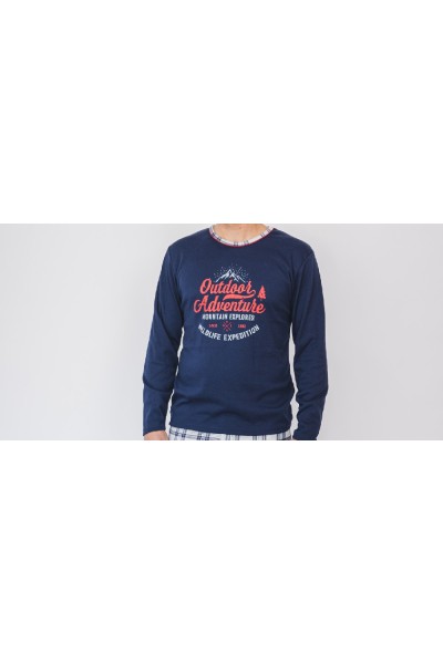 6063 ENTREDOS PIJAMA HOMBRE OUTDOOR ADVENTURE