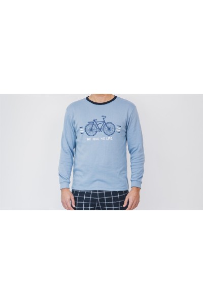 6057 ENTREDOS PIJAMA HOMBRE NO BIKE. NO LIFE