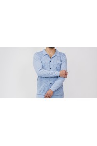 6069 ENTREDOS M-2XL PIJAMA HOMBRE ABIERTO GEOMETRICO