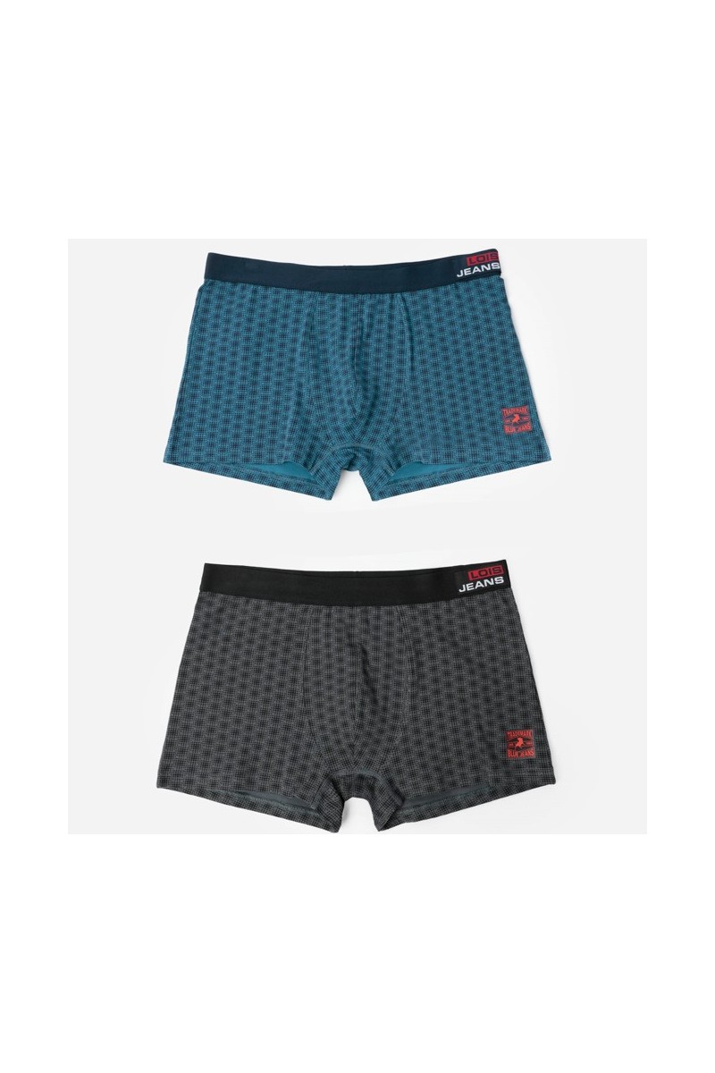 48701P LOIS PACK-2 BOXER HOMBRE LOIS JEANS