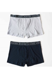 48648P ANTONIO MIRO PACK-2 BOXER HOMBRE PUNTOS