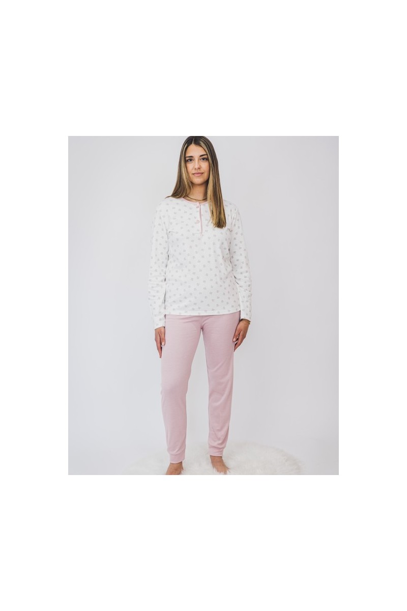 5102 ENTREDOS PIJAMA MUJER FLORECITAS 5102 ENTREDOS PIJAMA MUJER FLORECITAS