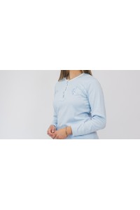 5101 ENTREDOS M-2XL PIJAMA MUJER LUNA CUADROS