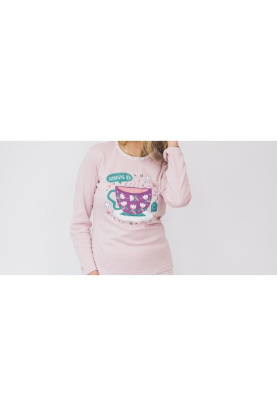 5098 ENTREDOS PIJAMA MUJER MORNING TEA
