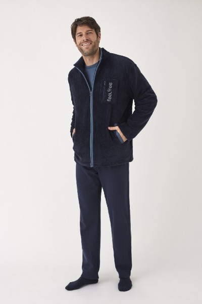 H34653 FEEL FREE PIJAMA HOMBRE 3 PIEZAS