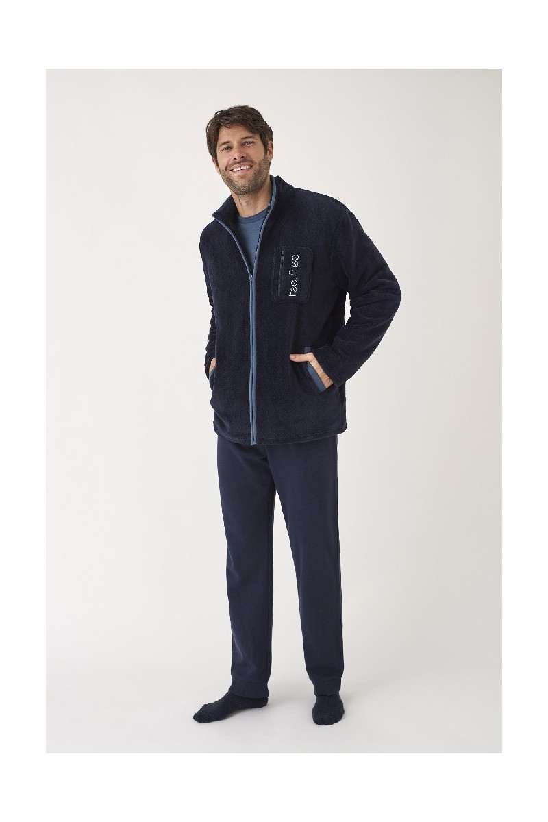 H34653 FEEL FREE PIJAMA HOMBRE 3 PIEZAS
