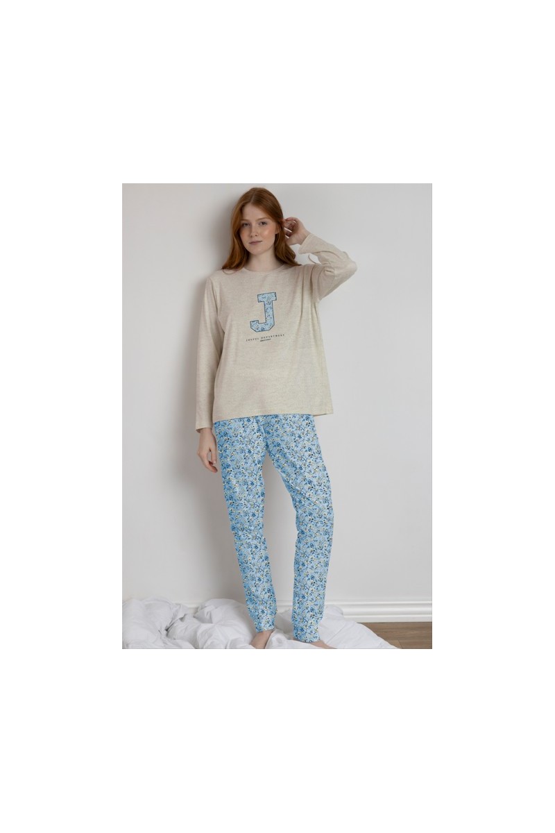 63654 ADMAS PIJAMA MUJER JOTA FLORAL 63654 ADMAS PIJAMA MUJER JOTA FLORAL