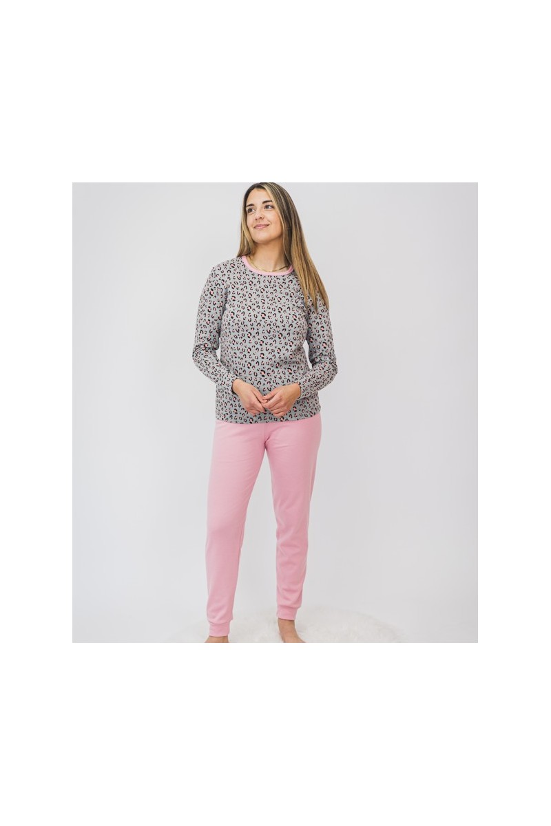 5086 ENTREDOS PIJAMA MUJER ANIMAL PRINT 5086 ENTREDOS PIJAMA MUJER ANIMAL PRINT