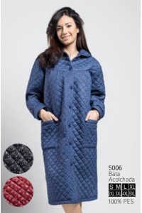 5006 LIN S-5XL BATA MUJER MUSETA ACOLCHADA ESTAMPADA