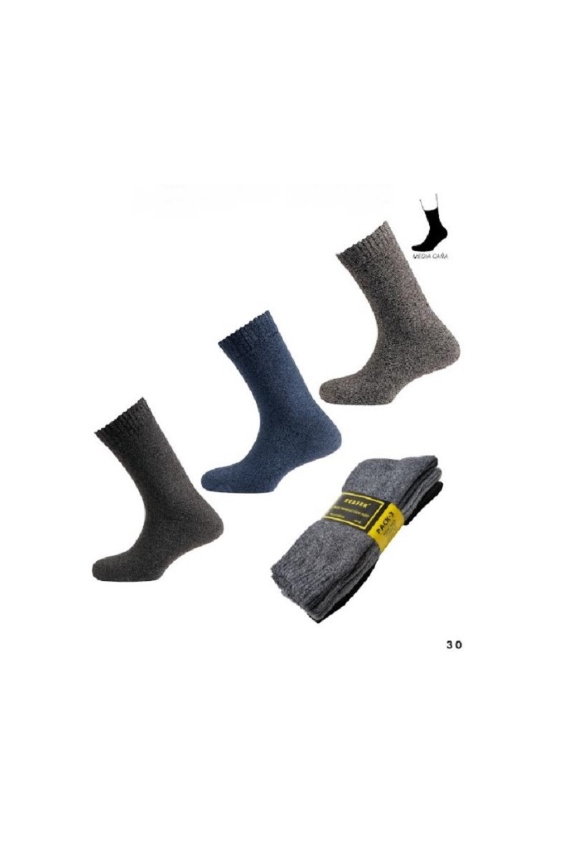 725 RODFER PACK-3 CALCETIN CRO TRABAJO TORZAL RIZO