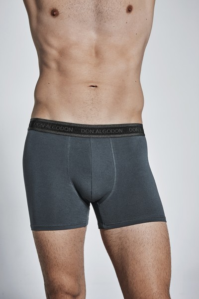 PB713 DON ALGODON PACK-2 BOXER HOMBRE FANTASIA GOMA VISTA