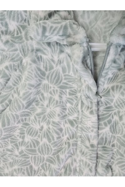 1031-CR LIN BATA MUJER CORALINA HOJAS