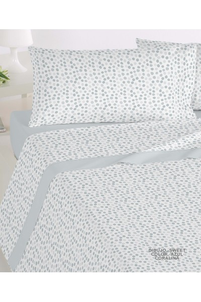 SWEET POLO POLO CORALINA 105 JUEGO SABANA