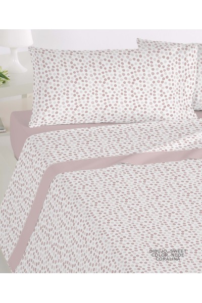 SWEET POLO POLO CORALINA 090 JUEGO SABANA