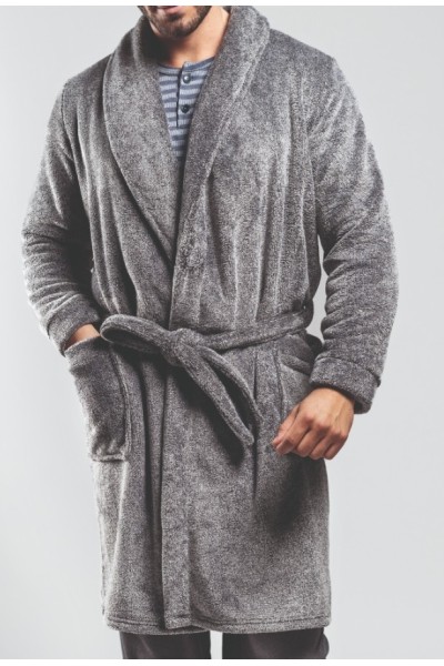 2800-C LIN BATA CORTA HOMBRE CORALINA JASPEADO