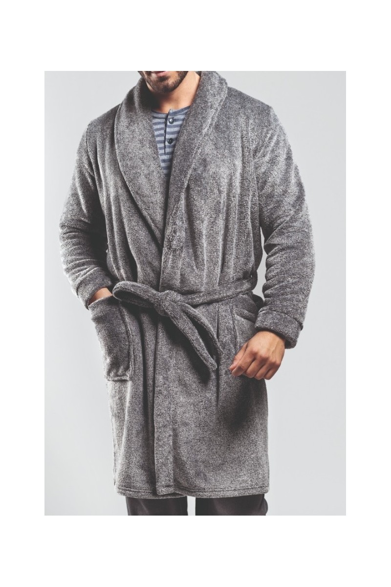 2800-C LIN BATA CORTA HOMBRE CORALINA JASPEADO