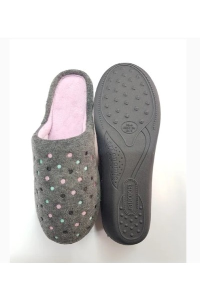 90313 AA1 ISOTONER ZAPATILLA MUJER BORDADA