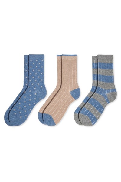 0314261 SOXLAND CAJA 3 UNIDADES CALCETIN MUJER FANTASIA