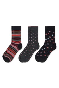 0314261 SOXLAND CAJA 3 UNIDADES CALCETIN MUJER FANTASIA