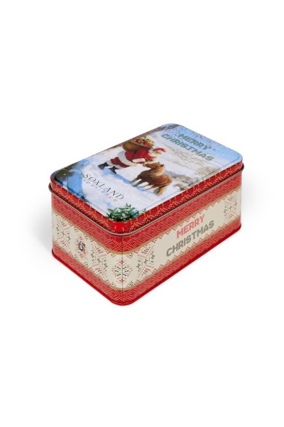 0314262 SOXLAND CAJA METAL MUSICAL NAVIDAD 3 PARES CALCETIN HOMBRE