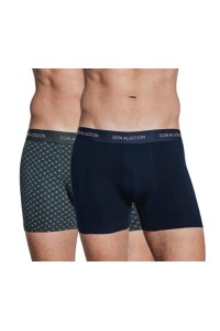 PB721 DON ALGODON PACK-2 BOXER HOMBRE FANTASIA GOMA VISTA