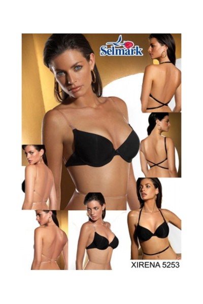 5253 B SELMARK SUJETADOR MULTIPOSICION PUSH-UP CON AROS