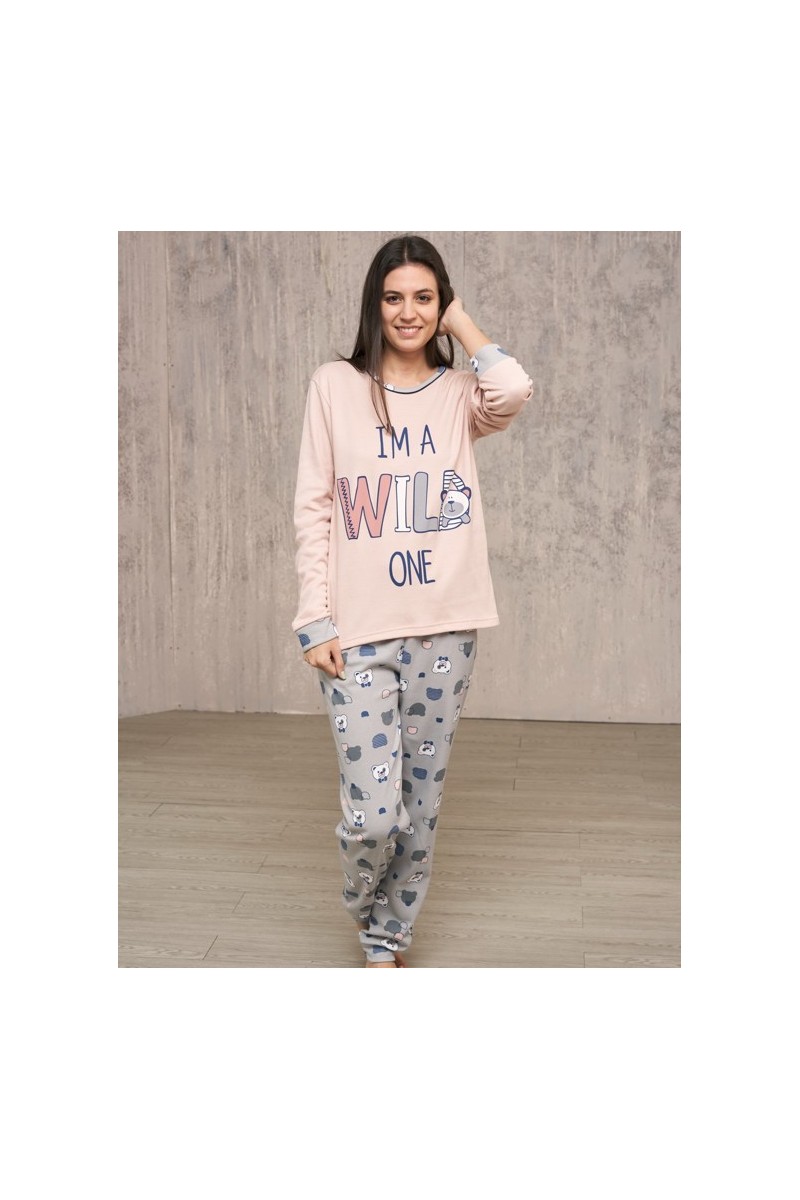 539 RUIPEREZ PIJAMA MUJER "IM A WILD ONE"