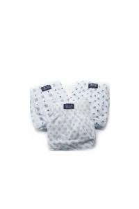 2410 ASMAN PACK-3 SLIP HOMBRE ALGODON ESTAMPADO