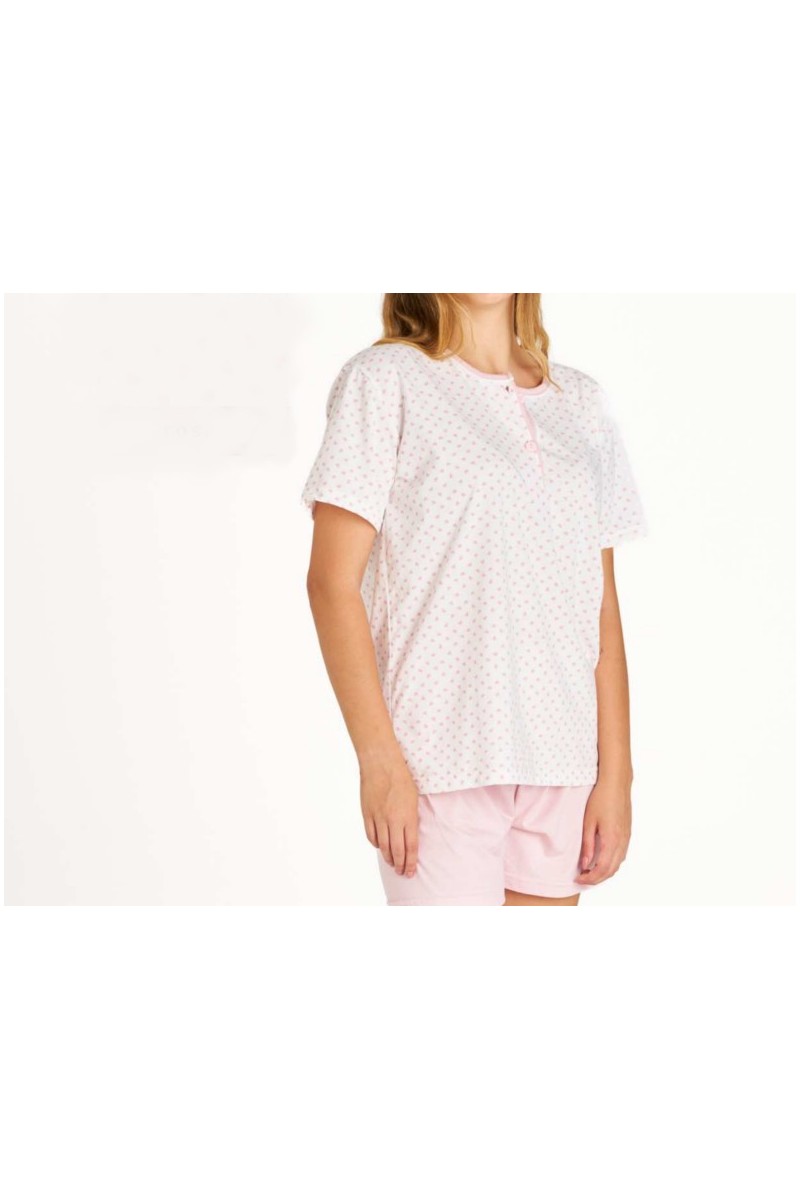 8135 RUIPEREZ PIJAMA MUJER CORAZONES