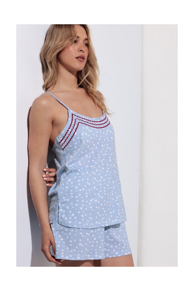 64071 ADMAS PIJAMA MUJER DOTS VITAMIN SEA I