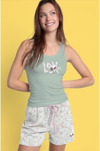 64428 SNOOPY PIJAMA MUJER LOVE