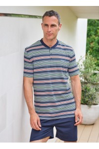 265009 MUSLHER PIJAMA HOMBRE RAYAS