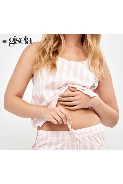 2 20416S GISELA PIJAMA MUJER FRIDA KAHLO