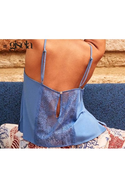 2 20399T+2 20400B GISELA PIJAMA MUJER LENCERO ENCAJE