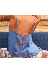 2 20399T+2 20400B GISELA PIJAMA MUJER LENCERO ENCAJE