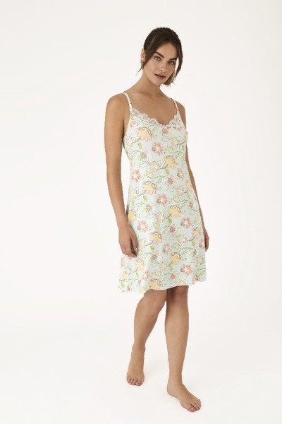 N21251 PROMISE CAMISON MUJER FLORAL ENCAJE