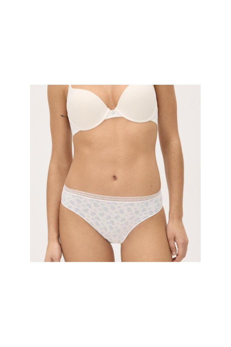 19099 YSABEL MORA PACK-2 BRAGA MIDI ALGODON FANTASIA