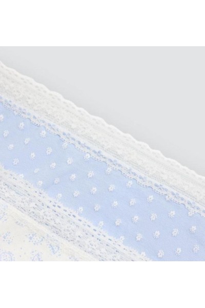 19099 YSABEL MORA PACK-2 BRAGA MIDI ALGODON FANTASIA