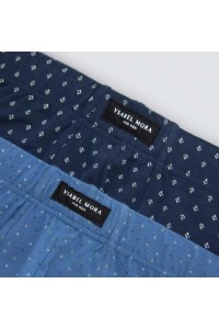 20457 YSABEL MORA PACK-2 BOXER ALGODON FANTASIA