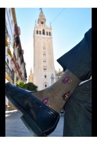 C324 CARLOMAGNO CALCETIN HOMBRE SEMANA SANTA