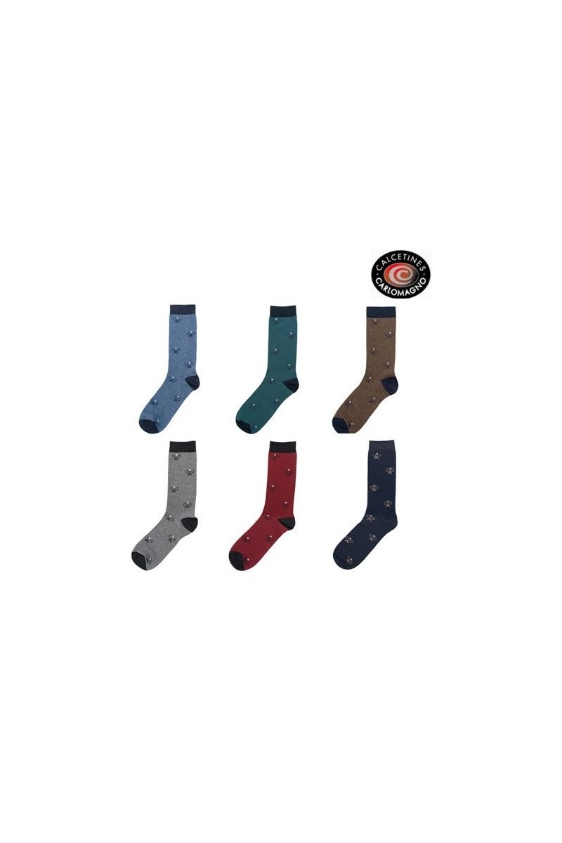 C327 CARLOMAGNO CALCETIN HOMBRE RAQUETAS